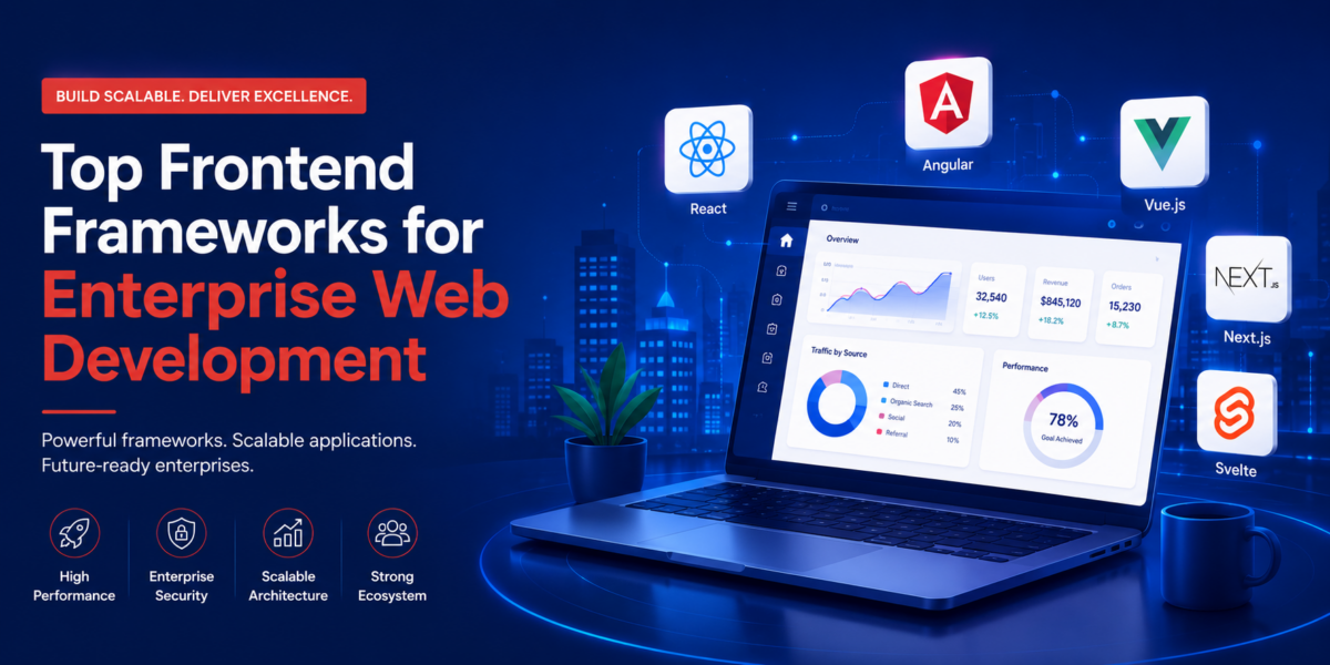Top frontend frameworks for enterprises 2026
