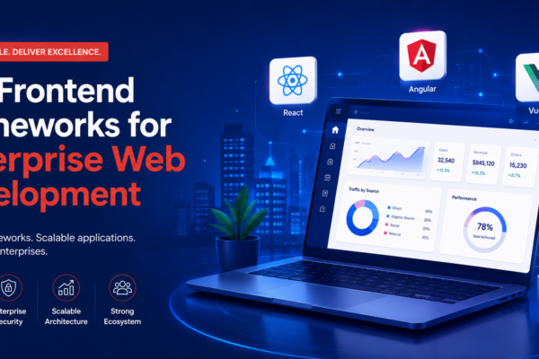Top frontend frameworks for enterprises 2026